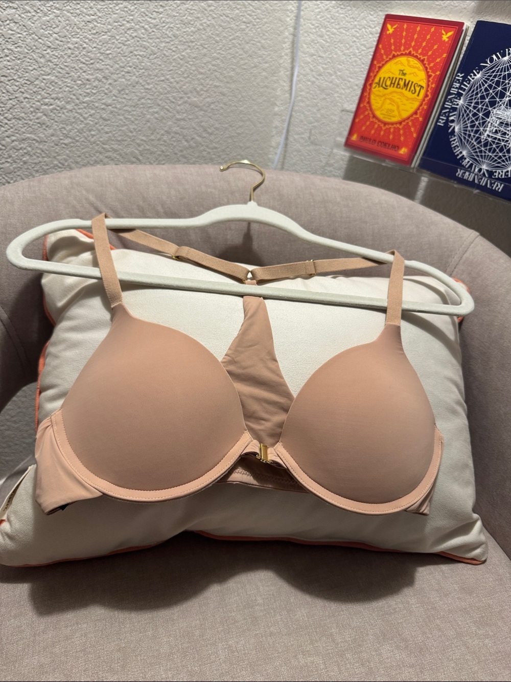 Pepper Racerback Lift Up Bra 36B Fawn